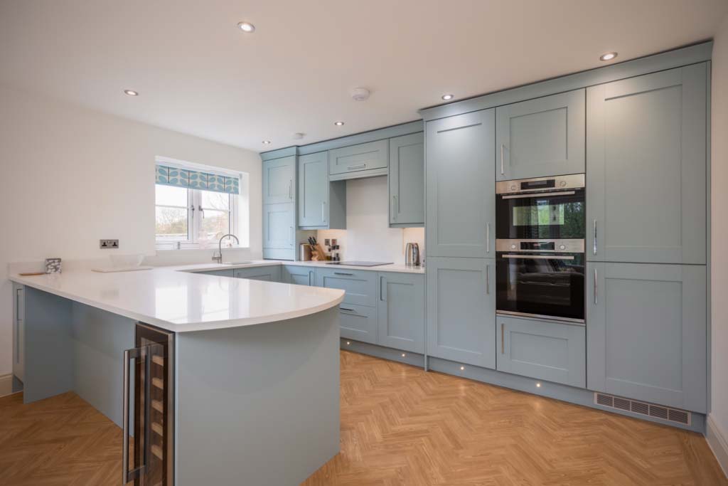 Kitchen at Eskdale Sidings apartments in Ruswarp