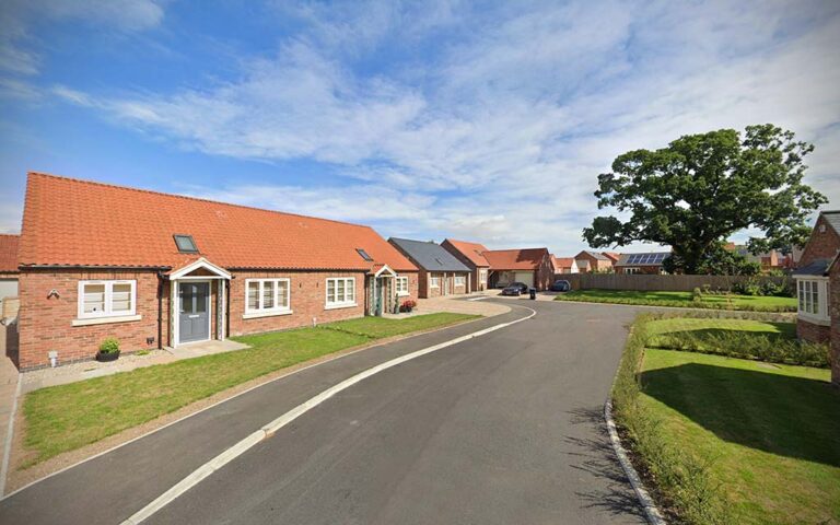 The Pastures housing development in Easingwold