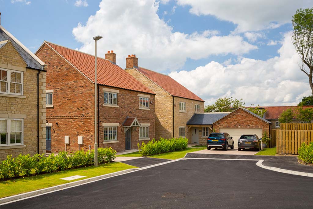 The View housing development by Dan Warrington Homes